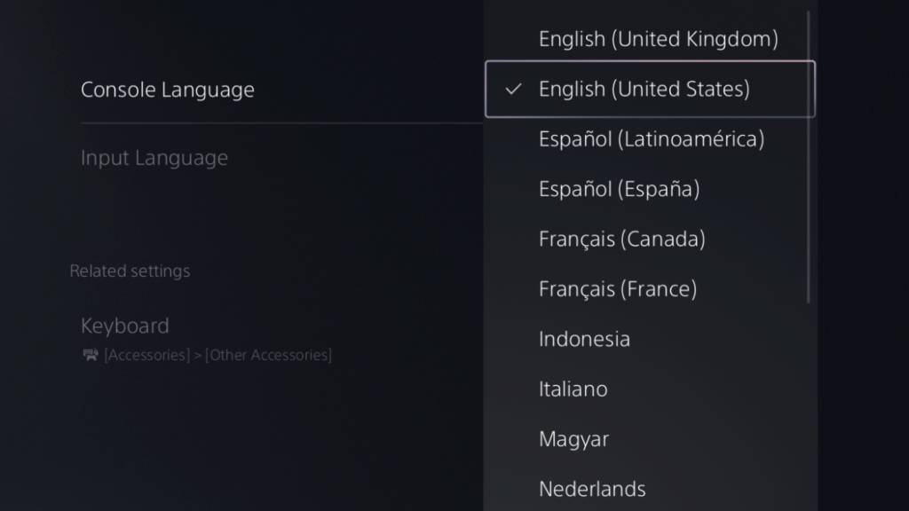本体設定を英語にして遊ぶ