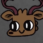 雄シカ