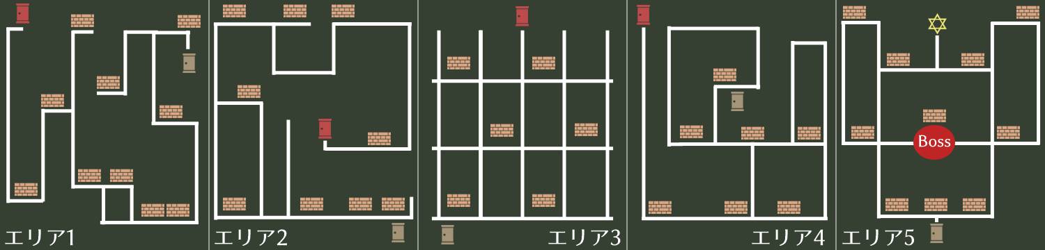 暗闇の迷宮エリア4