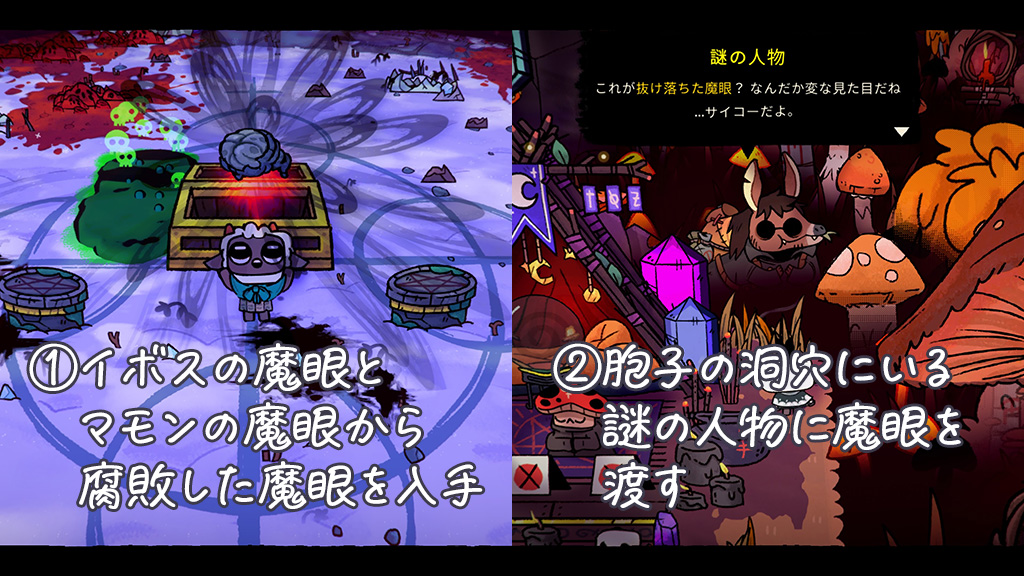 腐敗した魔眼を入手