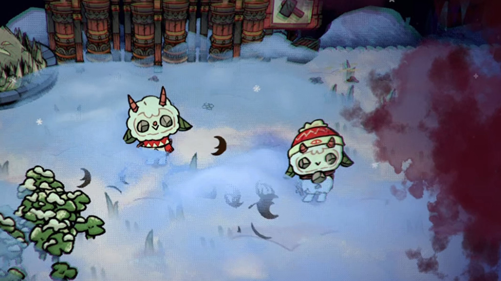 雪ヒツジ